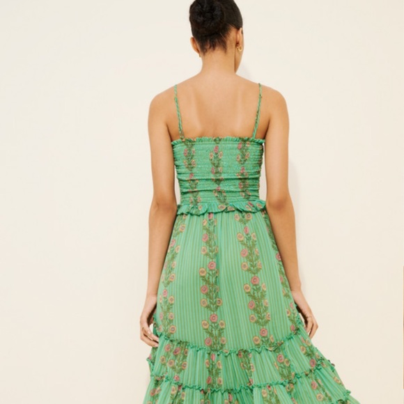 Alejandra Midi Dress
NWOT
Free People
Color: Green Combo - Picture 3 of 11